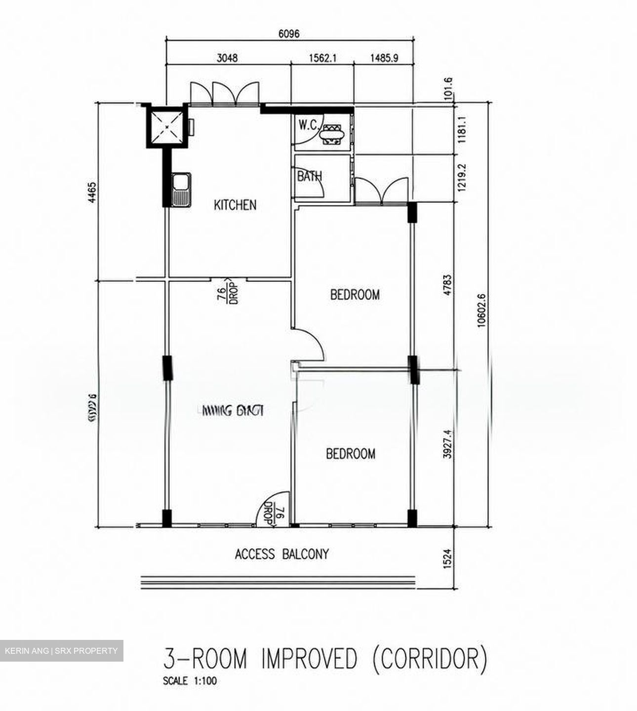 Blk 2 Saint George's Road (Kallang/Whampoa), HDB 3 Rooms #578092711